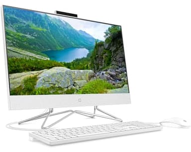 HP All-in-One Desktop Computer, 21.5" FHD Display, Intel Celeron J4025 Processor, 16GB RAM, 1TB SSD, Webcam, HDMI, RJ-45, Wi-Fi, Kb & Mouse, Windows 11 Pro (Renewed) - Image 2