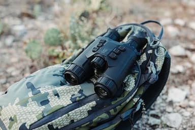 AGM Global Vision ObservIR LRF 25-256 Fusion Thermal Imaging & CMOS Binocular with Built-in Laser Range Finder, 12 Micron 256x192 (25 Hz), 4K, 25 mm Lens. - Image 9