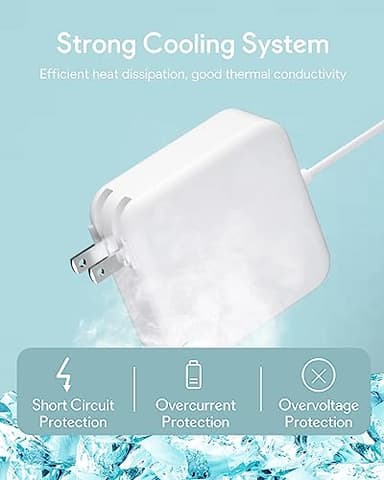 NSPENCM 85W Mac Book Pro Charger, Replacement AC 85w 2T-Tip Connector Power Adapter,Laptop Charger Compatible with MacBook pro & Mac Book Pro 13 inch-15 inch Retina After Mid 2012 - Image 7