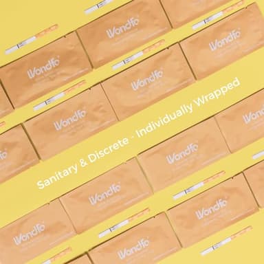 Wondfo Early Result Pregnancy Test Strips - Get Results 6 Days Sooner Than Missed Period-Sensitive and high-Accuracy HCG Testing Kit at 10 MIU/ml Cut-Off -[25 Packs] - Image 7