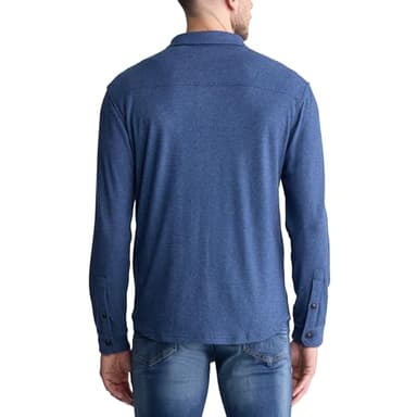 Buffalo David Bitton Men's Long Sleeve Button Down Blanket Shirt, Mirage - Image 3
