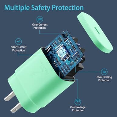 Phone 17 16 Pro Max Charger Fast Charging Block, 30W Phone 17/16 Pro Max USB C Fast Charger with 10 FT Type C Fast Charging Long Cable Cord for i.Phone 17 Pro Max/17 Pro/17/Air/16 Pro max/16 Pro/15 - Image 7