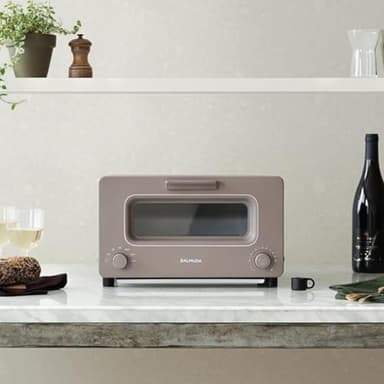 BALMUDA The Toaster | Steam Oven Toaster | 5 Cooking Modes: Sandwich Bread, Artisan Bread, Pizza & Pastry, Oven | Precise Heat Control | Steam Technology | Baking Pan | US Version | Taupe - Image 2