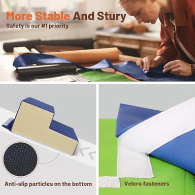 TODIBY 6-Piece Soft PU Leather Toddlers Climbing Toys, Baby Foam Climbing Blocks for Toddlers, Foam Play Gym Climber Structures for Toddler 3, Indoor Climb and Crawl Activity Play Set - Image 5