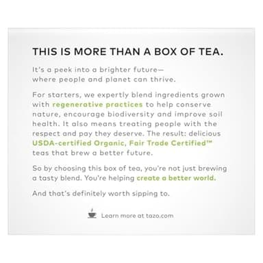 TAZO Organic Zen Green Tea, Green Tea Zen for Health and Wellness, 144 Total Tea Bags (36ct - Pack of 4) - Image 4