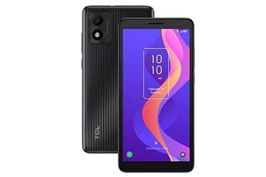 TCL 303 Smartphone 32GB Storage 2GB RAM 6.0" Display Unlocked Black (Renewed)