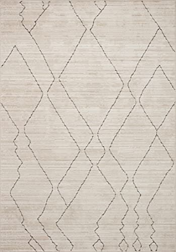 Loloi Darby Collection DAR-03 Sand/Charcoal 9'-2" x 13' Area Rug - Image 3