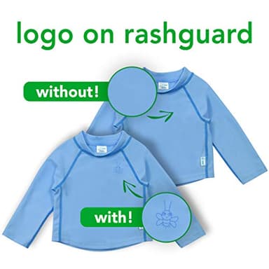 i Play. Toddler Long Sleeve Rashguard, Royal, 3T - Image 5