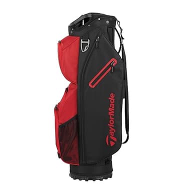 TaylorMade Golf 2023 Black/Red Classic Cart Golf Bag - Image 3