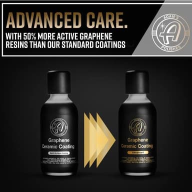 Adam's Polishes Advanced Graphene Ceramic Coating - 10H Graphene Coating for Auto Detailing, 9+ Years of Car Protection & Patented UV Technology - Image 2