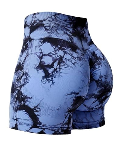 YEOREO Professional Women Workout Shorts 3.6" Scrunch Shorts Seamless High Waisted Contour Gym Yoga Biker Shorts - Image 1