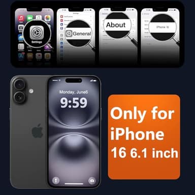 MOCCA Strong Magnetic for iPhone 16 Case, [Compatible with Magsafe][16FT Mil-Grade Drop Protection] Slim Thin Translucent Matte Protective Cover Case for iPhone 16 Phone Case 6.1", Deep Purple - Image 7