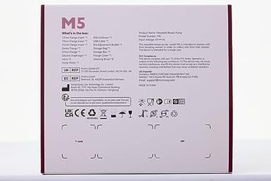 Momcozy Breast Pump Hands Free Mobile Style, 3 Modes & 9 Levels, 24mm - 2 Pack - Image 3