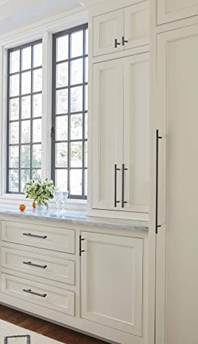 Amerock | Cabinet Pull | Black Bronze | 5-1/16 inch (128 mm) Center to Center | Bar Pulls | 10 Pack | Drawer Pull | Drawer Handle | Cabinet Hardware - Image 2