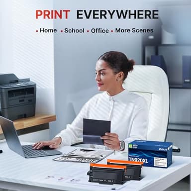 SUDLTO Compatible for TN920XL Toner (2 Black) - Image 2