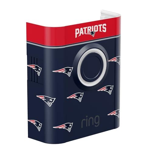 All-New Limited Edition, Official NFL Faceplate for Ring Doorbells - Video Doorbell 3, Video Doorbell 3 Plus, Video Doorbell 4, Battery Doorbell Plus, and Battery Doorbell Pro - Image 1