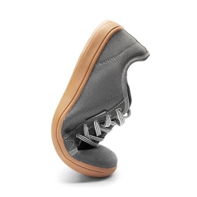 DREAM PAIRS Women's Barefoot Walking Wide Toe Box Zero Drop Minimalist Sneakers Non Slip Breathable Comfortable Lightweight Walking Shoes,Size 9.5W,Grey/Brown,SDWS2401W-W - Image 2