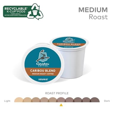 Caribou Coffee Caribou Blend Keurig Single-Serve K-Cup Pod, Medium Roast Coffee, 96 Count - Image 5