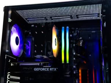 Cost Plus Gaming - Essentials Gaming PC - Intel Core i5-14400F, AMD RX 9070 XT, 1TB PCIe 4.0 NVME, 16GB DDR5-5600 RGB RAM, 750W+ Gold PSU, Wi-Fi, Windows 11 Home 64-bit, Black - Image 3