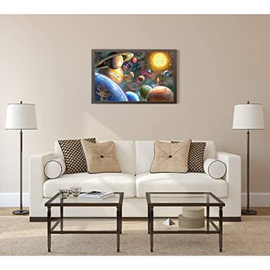 Jigsaw Puzzles 1000 Pieces for Adults, Families (Space Traveler, Solar System) Pieces Fit Together Perfectly - Image 7