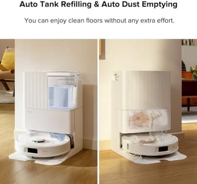 roborock Qrevo Pro Robot Vacuum and Mop with FlexiArm Design Edge Mopping, Dynamic Hot Water Mop Washing and Auto Mop Drying, Intelligent Dirt Detection (Renewed - Image 5