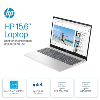 HP Touchscreen Laptop Computer for College Student Home Study & Business, 32GB RAM, 1TB PCIe SSD, 13th Gen Intel Core (Beat i5-1155G7), 15.6", WiFi 6, HDMI, Windows 11 Pro(Renewed) - Image 4