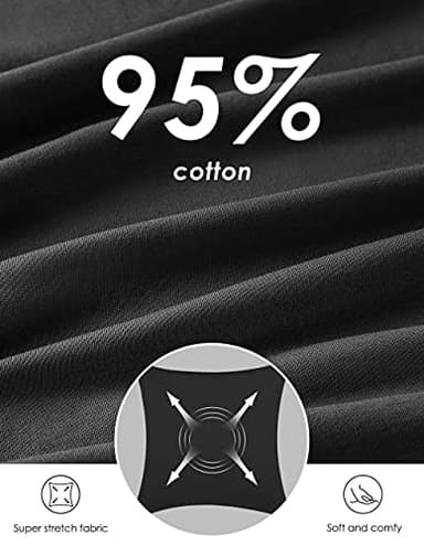 SPECIALMAGIC Women's Sweatpants Cropped Jogger French Terry Running Pants Lounge Loose Fit Drawstring Waist with Side Pockets Black XL - Image 5