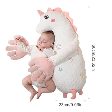 NIGRITY 2025 Latest Model Baby Patter for Sleep, Baby patting Pillow, Duck and Dinosaurs Baby Patter, Baby Butt Patter for Sleep, Patting Hand for Baby Sleep (B) - Image 6