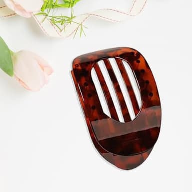 SUNTIESDAY 100 PCS Flat Hair Clips for Women (Leopard, Animal Print, Retro Style, Unisex, Women's Department) - Image 6