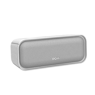 DOSS SoundBox Pro Bluetooth Speaker with 20W Stereo Sound, Active Extra Bass, IPX6 Waterproof, TWS Pairing, Multi-Colors Lights, 20H Playtime, Portable for Beach, Outdoor-Grey - Image 4