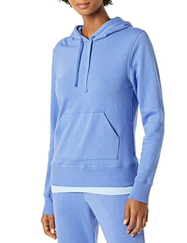 Amazon Essentials Women's Regular-Fit Fleece Pullover Hoodie (Available in Plus Size), Blue Heather, XX-Large - Image 1