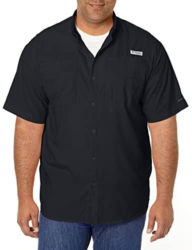 Columbia Tamiami II Shirt - Short-Sleeve - Men's Black, L - Image 1