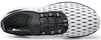 DOUSSPRT Women's Water Shoes Quick Drying Sports Aqua Shoes White Size 5.5 - Image 6