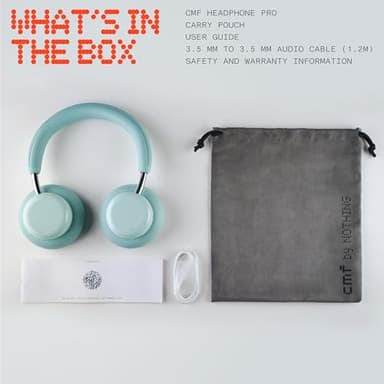 CMF by Nothing Headphone Pro Active Noise Canceling Wireless Headphones Bluetooth 5.4 Over The Ear Headset, 50H ANC Playtime, Bass&Treble Slider, Custom EQ&Spatial Audio, Hi-Res LDAC, Dark Grey - Image 8