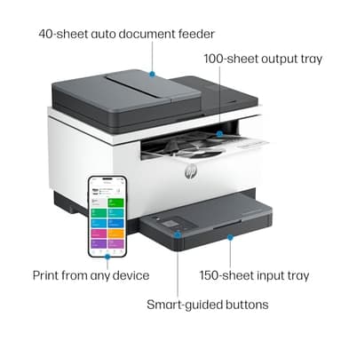 HP Laserjet MFP M235sdw All-in-One Laser Wireless Printer, Scan/Copy, Black & White, Duplex, Best for Office - Image 4