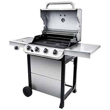 Char-Broil Performance Series Convective 4-Burner with Side Burner Cart Propane Gas Stainless Steel Grill - 463377319 - Image 2