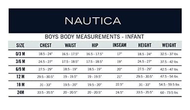 Nautica Baby Four Piece Tuxedo Suit Set, Black Tuxedo, 12M - Image 8