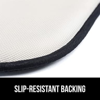 GORILLA GRIP Slip Resistant Chair Cushions, No Ties Required, Memory Foam Pads for Dining Room, Kitchen Table, Office, Rocking Chairs, Plush Seat Cover Cushion Pad, Home Decor, Set of 4 16x16, Black - Image 4