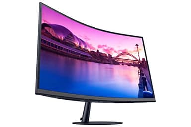 SAMSUNG 27-Inch S39C Series FHD Curved Gaming Monitor, 75Hz, AMD FreeSync, Game Mode, Advanced Eye Comfort, Frameless Display, Built in Speakers, Slim Metal Stand, LS27C392EANXGO, Black - Image 7