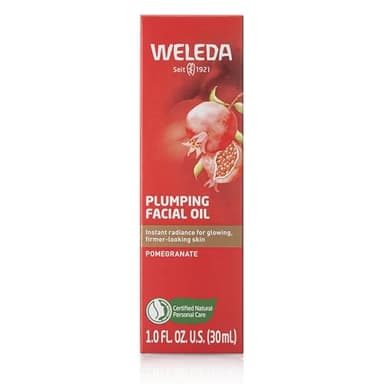 Weleda Face Care Plumping Oil, 1 Fluid Ounce, Plant Rich Moisturizer with Pomegranate Extract and Aloe Vera - Image 2