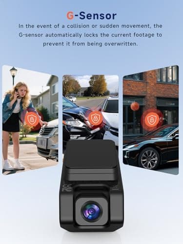 Dash Cam Front and Inside, 2.5K+1080P Dual Camera for Cars, Hidden Car Camera Front and Interior with Super Night Vision, 4 IR LEDs, G-Sensor, 24H Parking Mode, Loop Recording, 32GB Card Included - Image 9