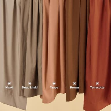 Bedsure Taupe Duvet Cover Queen Size - 3 Pieces Prewashed Cotton-Like Extra Soft Bedding Set, Includes 1 Duvet Cover 90x90 Inches with Zipper Closure & 2 Pillow Shams, Comforter Not Included - Image 7