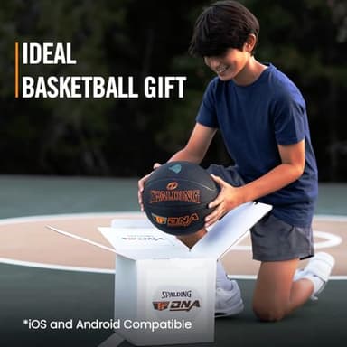Spalding TF DNA Smart Basketball + 1 Yr App Subscription Bundle I iOS and Android Compatible I All Surface Material - Image 4