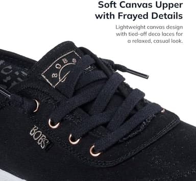 Skechers Women's Bobs B Cute Sneaker – Memory Foam, Flexible Outsole, Lightweight Vegan Shoes - Image 6
