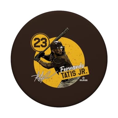 Fernando Tatis Jr | San Diego MLB Player League | MLBTAT4038 PopSockets Adhesive PopGrip - Image 3