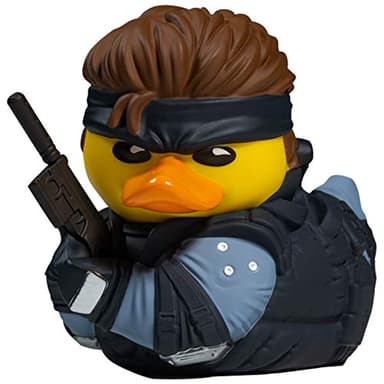 TUBBZ First Edition: Metal Gear Solid - Solid Snake Cosplaying Rubber Duck Vinyl Figure - Image 1