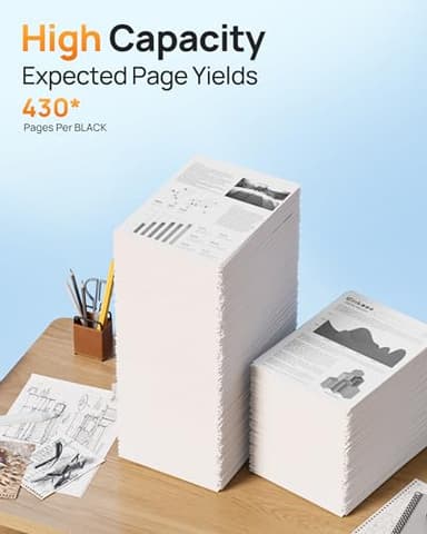 275 XL 275XL Black Ink Cartridges Replacement for Canon Ink 275 275XL Ink Cartridges for Canon Printers PIXMA TS3520 TS3522 TS3720 TS3722 TR4720 TR4722 TR4723 (2 Pack, Black) - Image 3