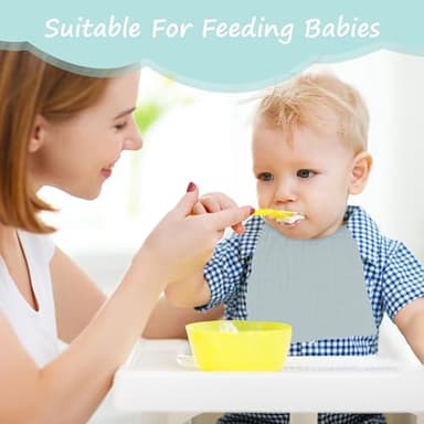 HIPHOP PANDA 10 Pack 6-Layers Muslin Burp Cloths Large - Durable 100% Cotton - Baby Essentials Extra Absorbent and Soft Boys & Girls Rags for Newborn Registry (Slate, 20" X10") - Image 7