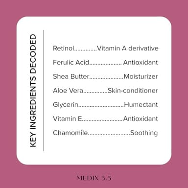 Medix 5.5 Retinol Body Lotion Skincare Moisturizer | Anti Aging Retinol Body Cream | Skin Care Tightening Lotion For Women & Men Helps Diminish Look Of Crepey Skin, Wrinkles, & Fine Lines, 15 Fl Oz - Image 4