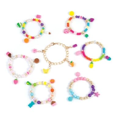 Make It Real:Clay Charm DIY Jewelry Kit - Make 30+ Clay No Bake Charms to Attach to Your Chain, Arts & Crafts, Girls & Kids Ages 8+ - Image 4